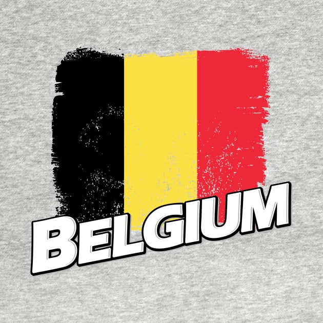 Belgium flag by PVVD